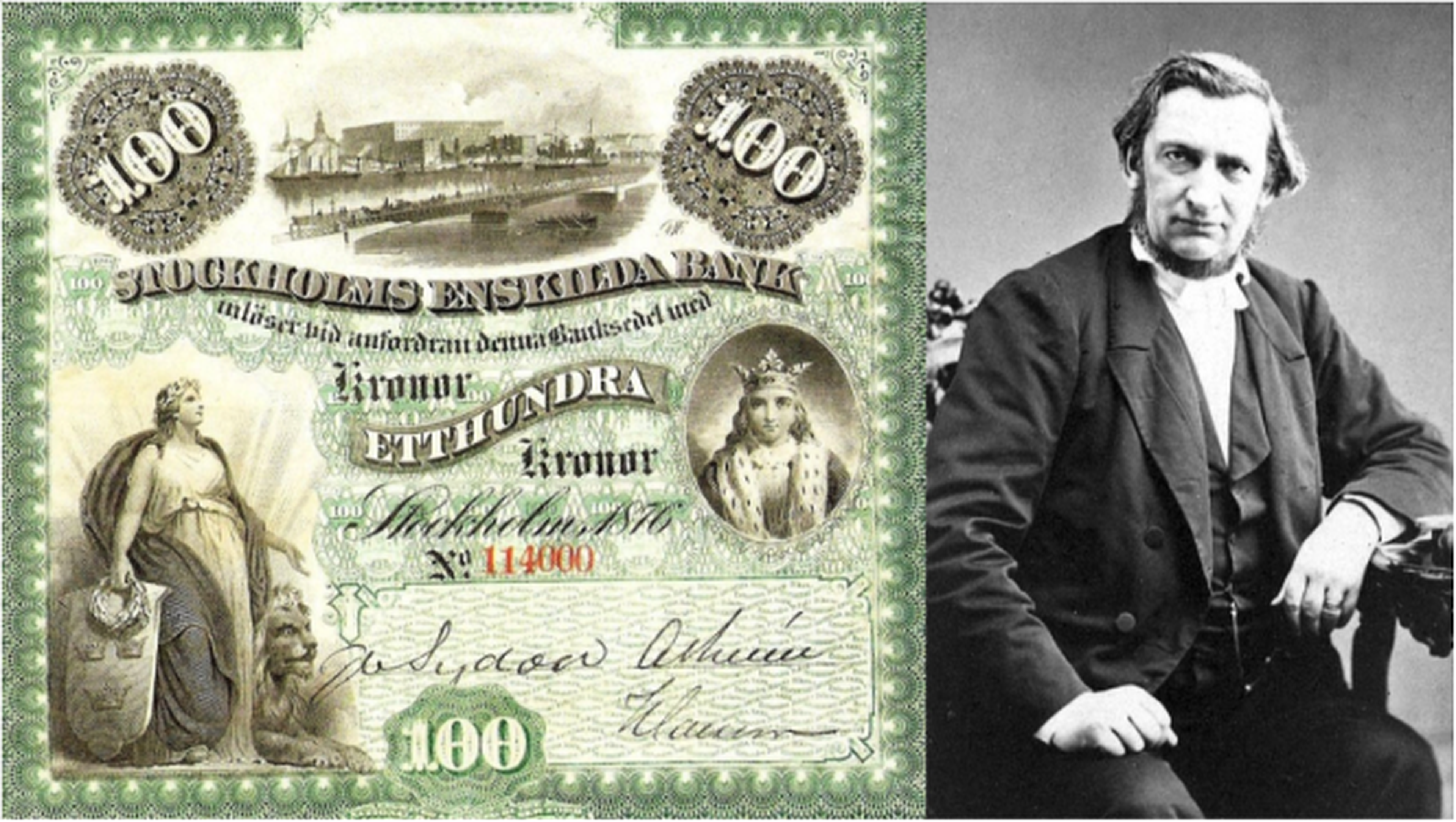 SEB Stock Certificate - Investor