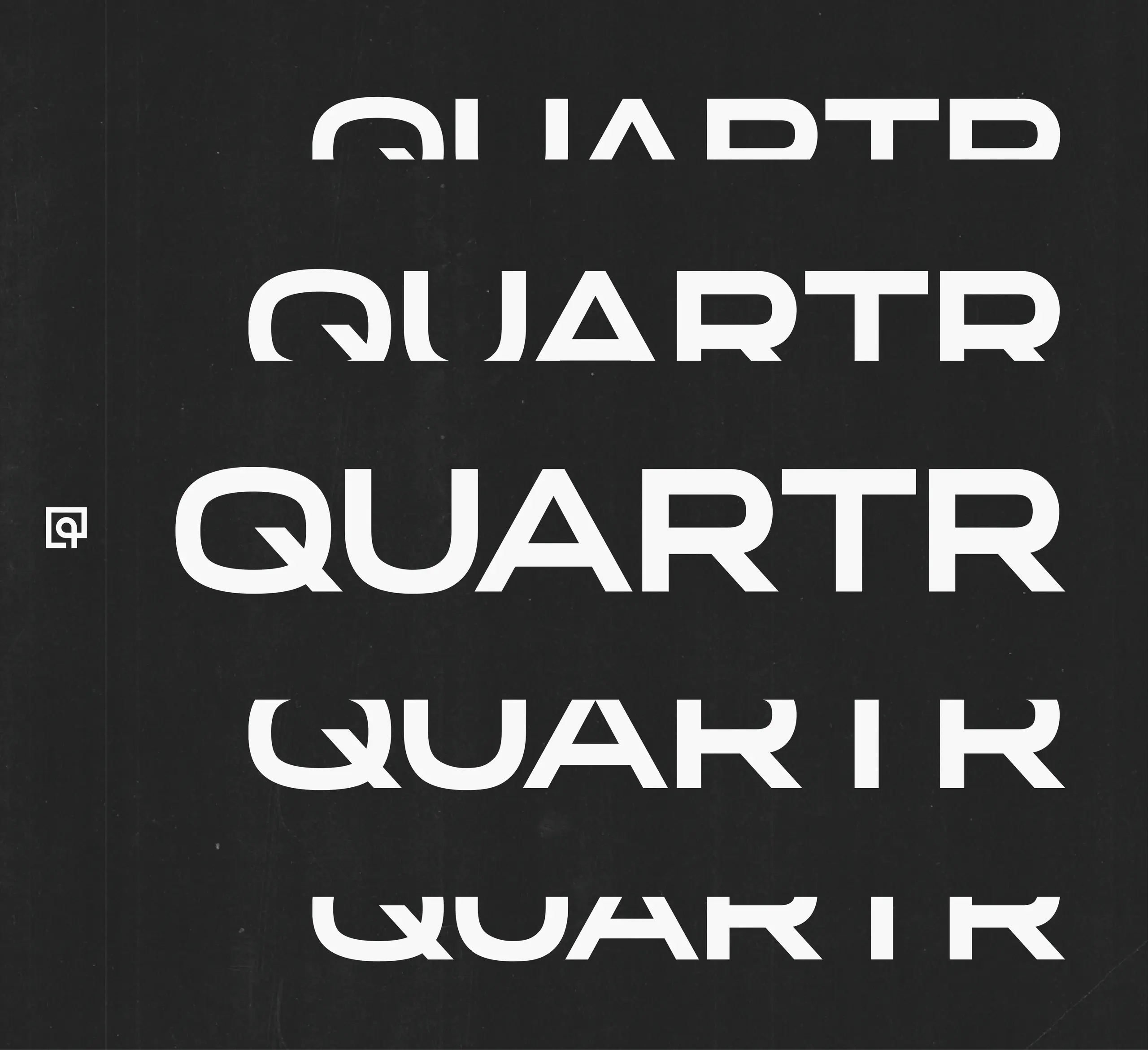 Repeated Quartr wordmark