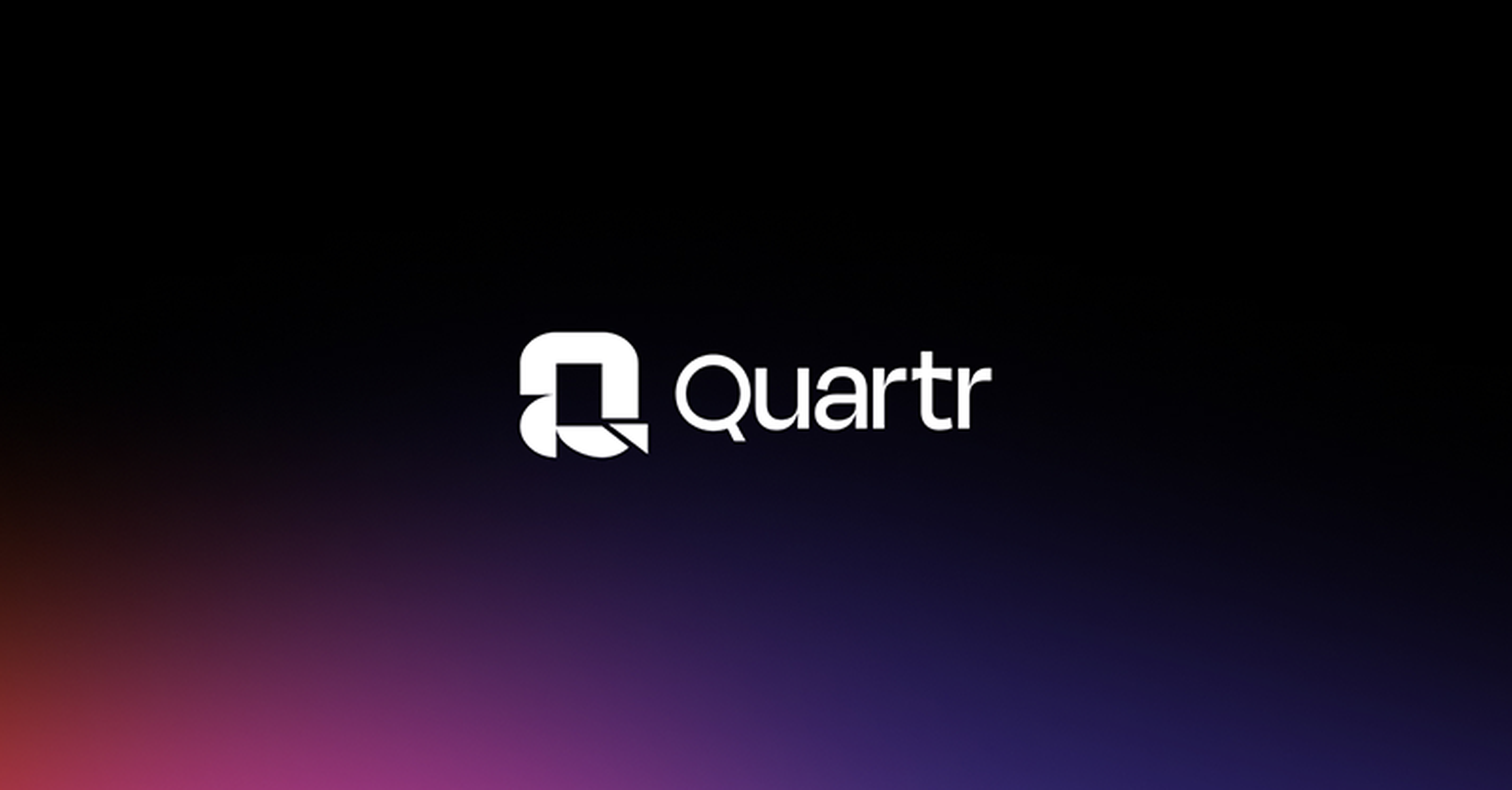 Generic Twitter Card featuring the Quartr logo