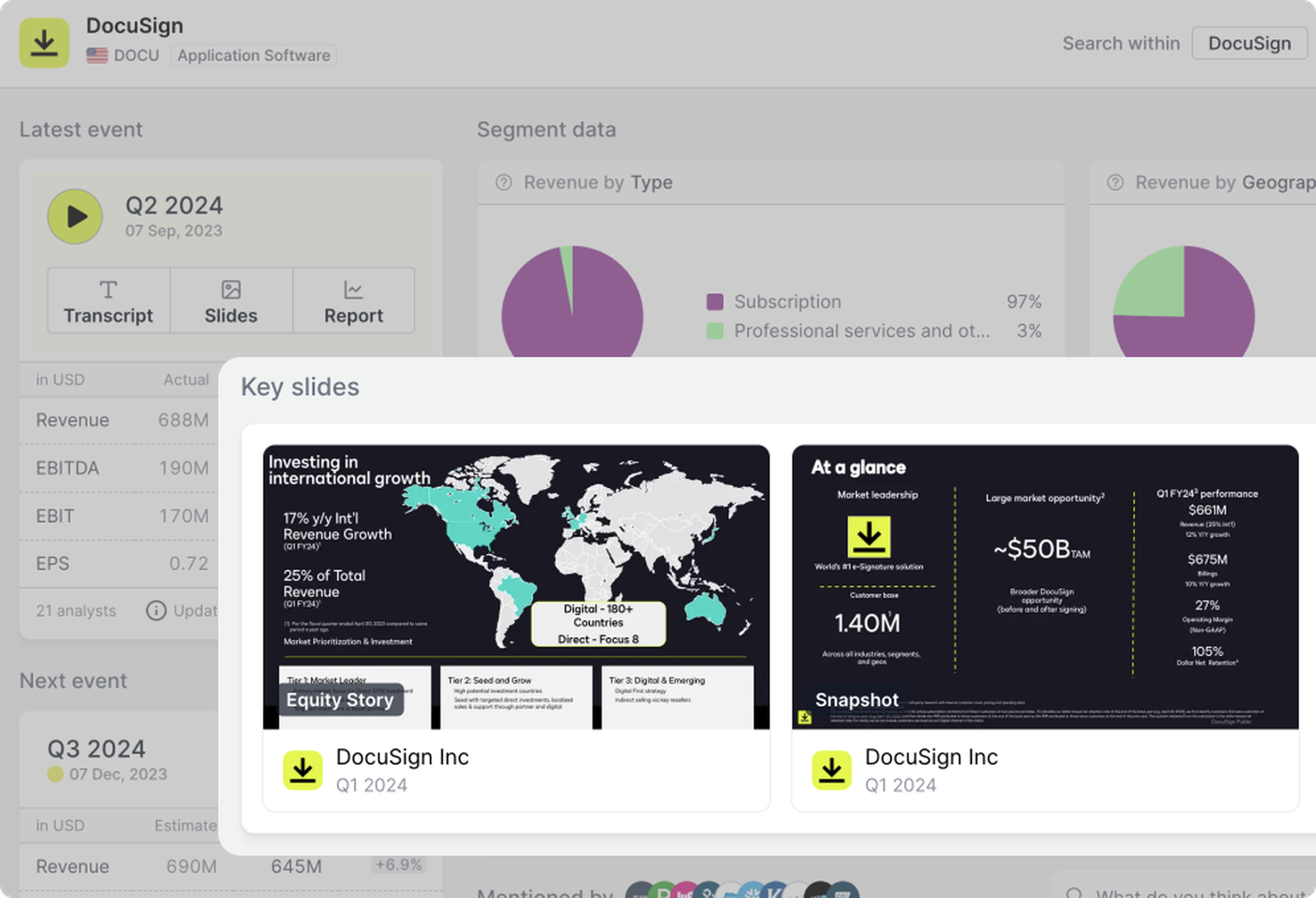 DocuSign Key Slides