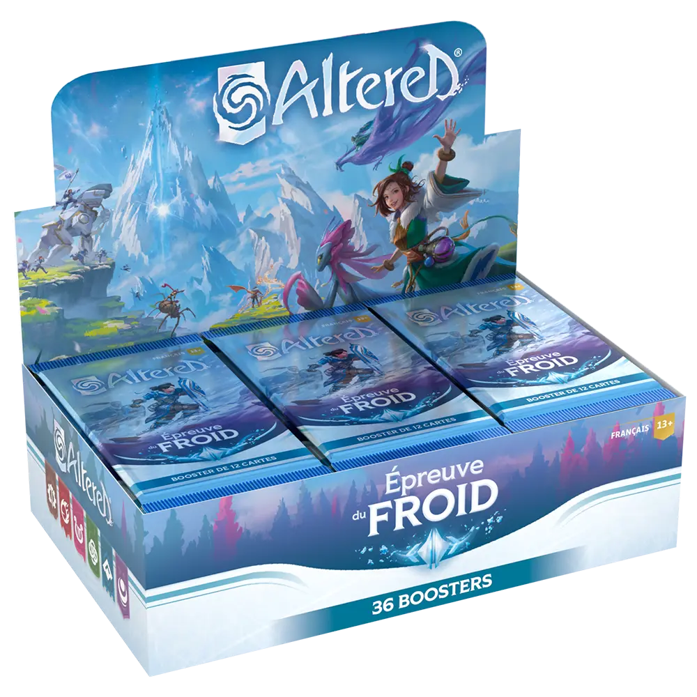 boite de boosters altered épreuve du froid