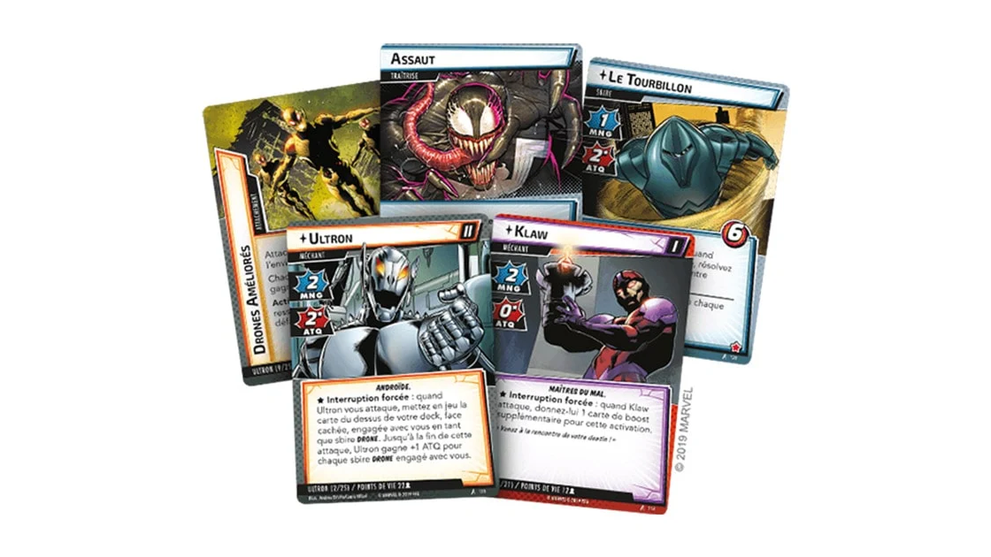 article Marvel Champion - Cartes des méchants