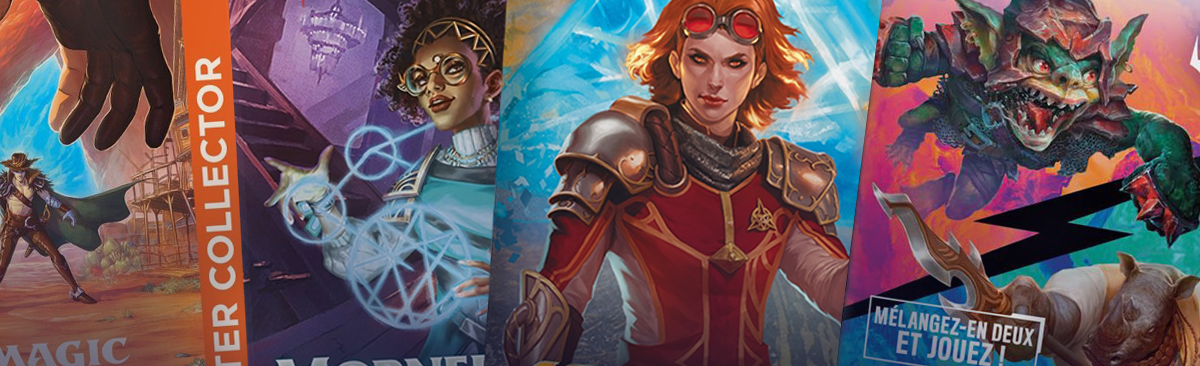 Les différents boosters Magic