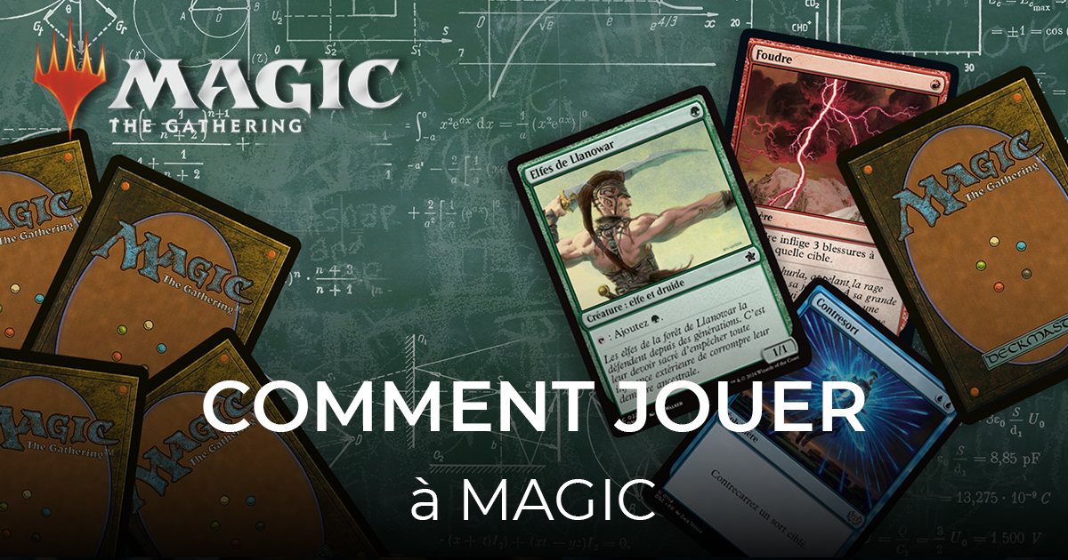 Article comment jouer au jeu de cartes Magic 40-21