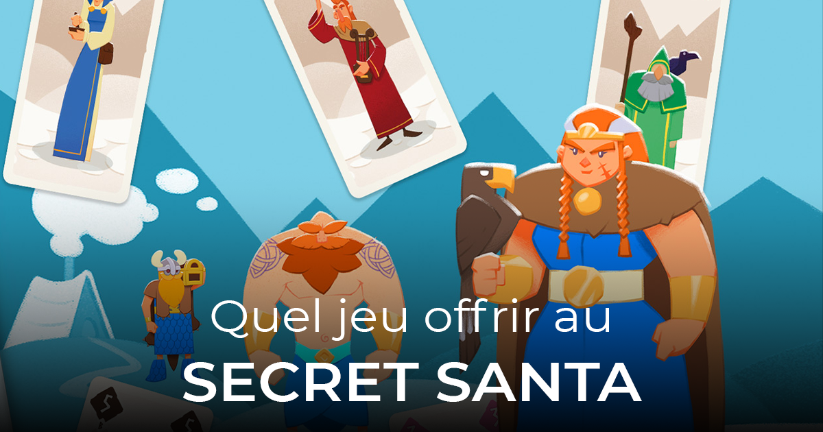 Notre sélection 2025 des jeux de société pour le Secret Santa