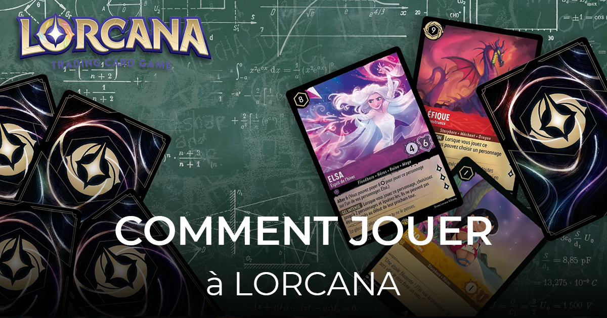 article comment jouer au jeu de cartes Lorcana 40-21
