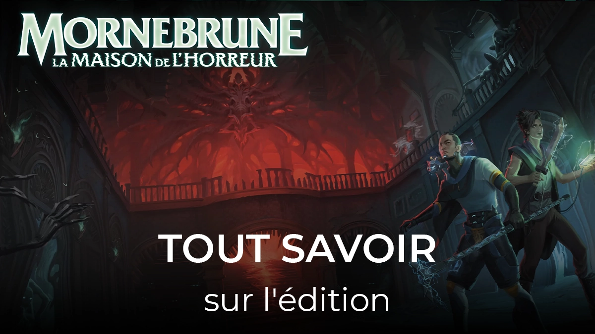 MAGIC THE GATHERING - SURFACE DE JEU - AMINATOU, PERCE-VOILE(61 X 33 CM) - MORNEBRUNE : LA MAISON