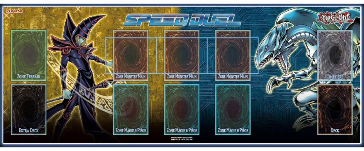 zone de jeu speed duel yugioh