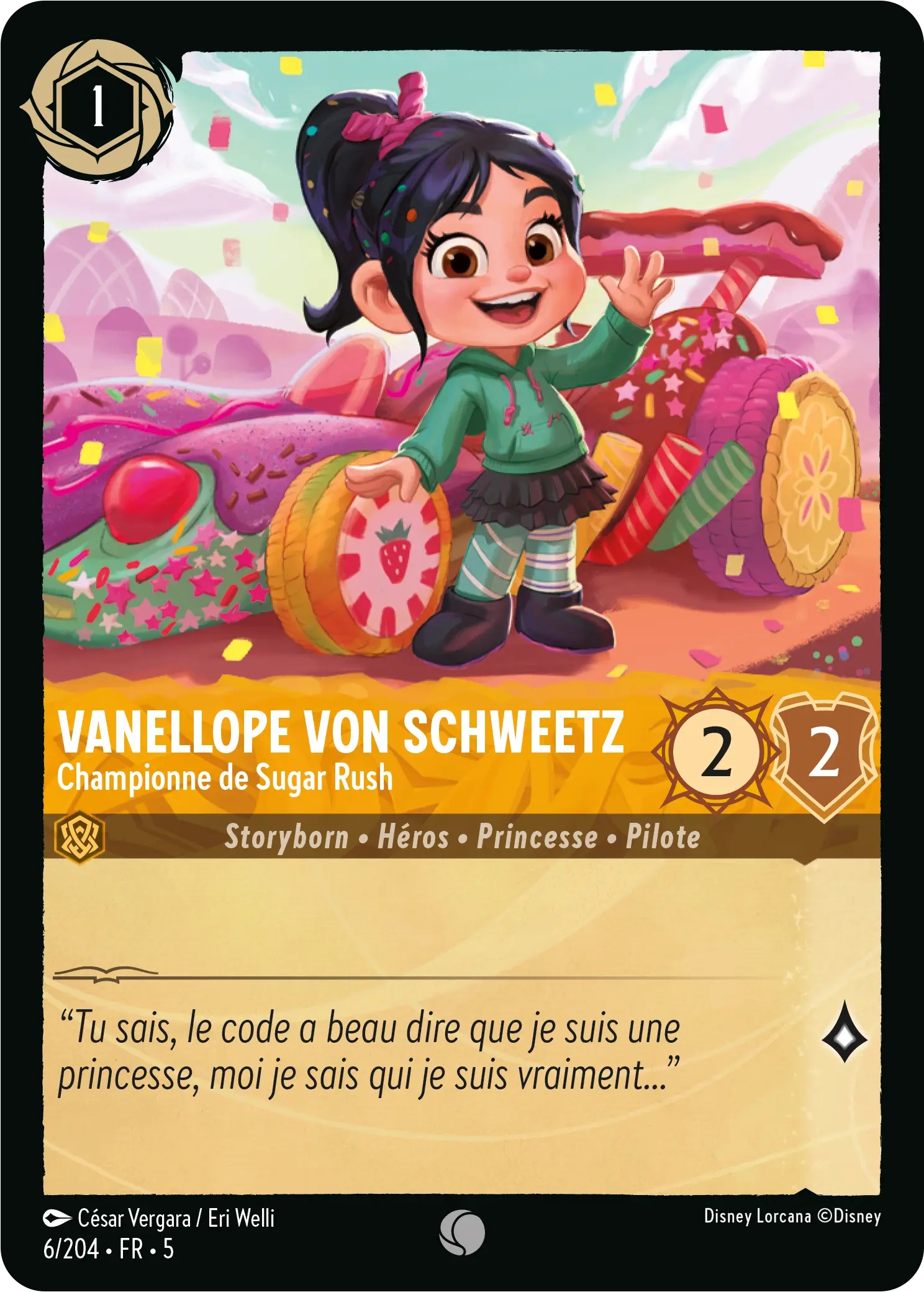 vanellope-von-schweetz-lorcana