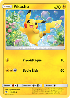 article pokémon carte d'un pokémon