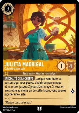 carte julieta madrigal lorcana