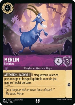 carte merlin lorcana