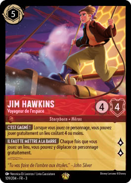 carte jim hawkins lorcana
