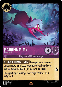 carte madame mime lorcana