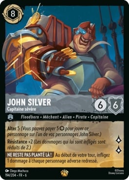 carte john silver lorcana