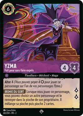 carte yzma lorcana