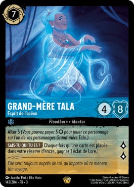 carte grand-mère tala lorcana