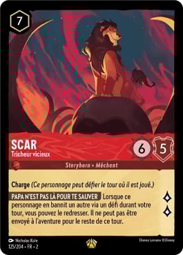 carte scar lorcana