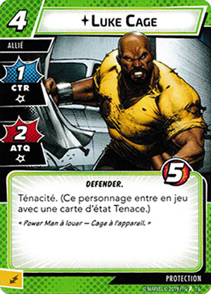 article marvel champion carte "luke cage"