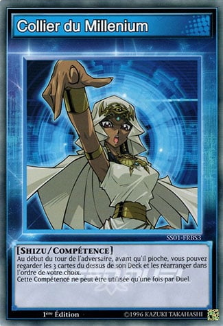 carte collier du millenium yugioh