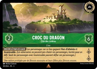 carte croc du dragon lorcana