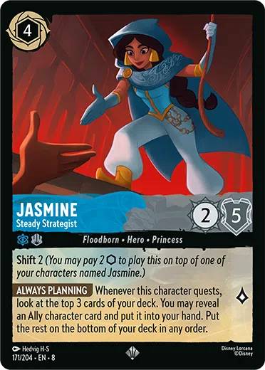 Lorcana-chap8-Jasmine-Steady-Strategistpng