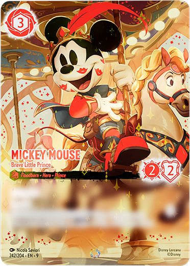 carte mickey mouse lorcana