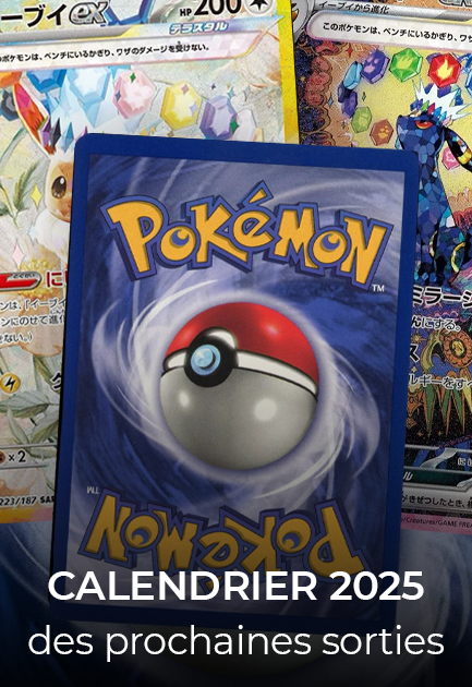 Calendrier des prochaines sorties 2025 Pokémon