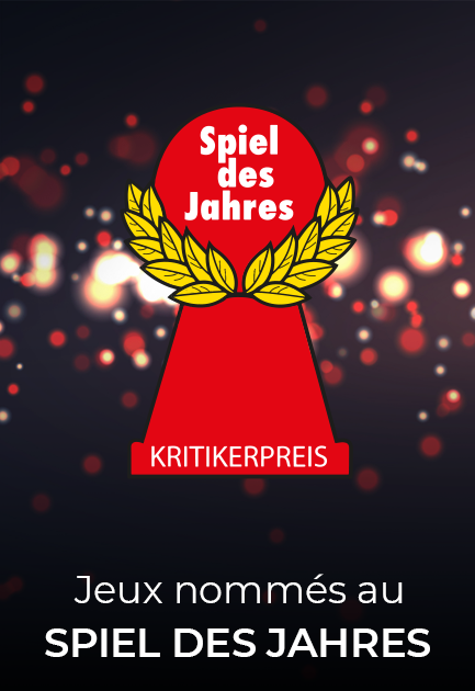 Les jeux de société nommés au Spiel des Jahres 2025
