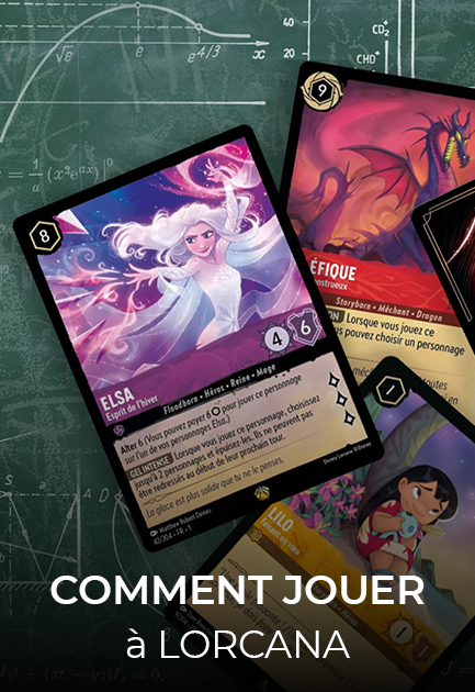 Comment jouer au jeu de cartes Lorcana