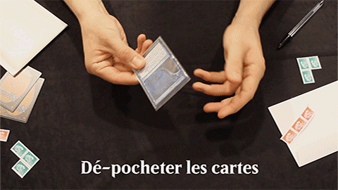 Dépocheter une carte