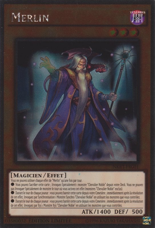 carte merlin yu-gi-oh