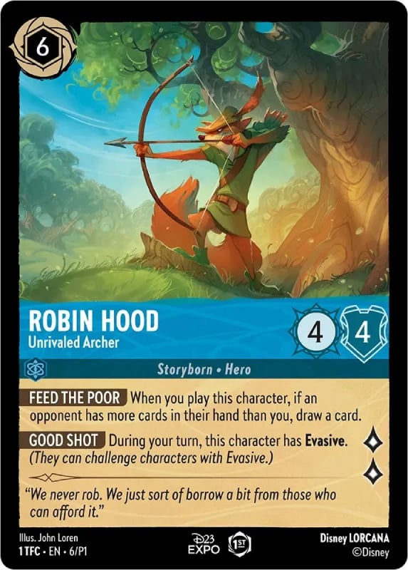 carte-robin-des-bois-archer-sans-egal-article-lorcana