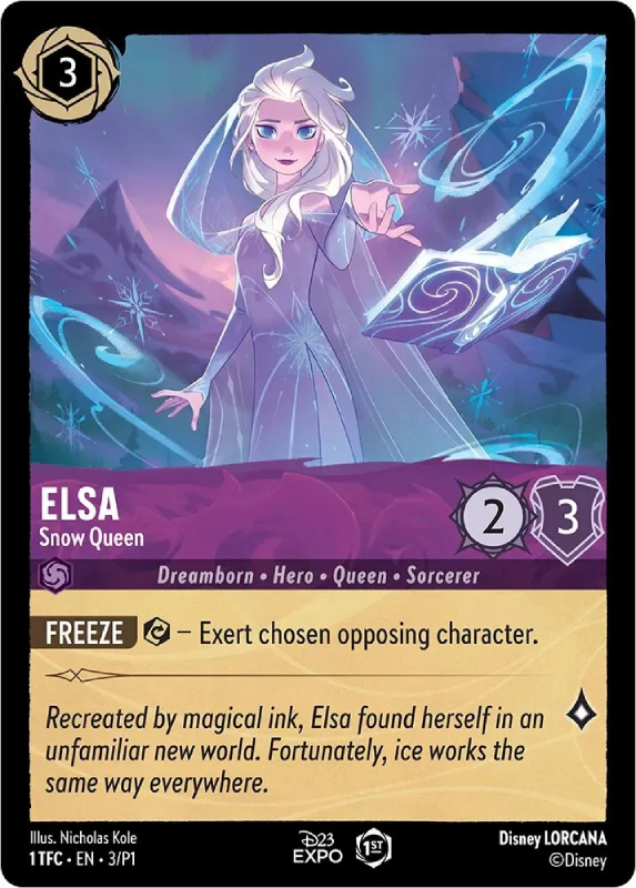 carte-elsa-reine-des-neiges-article-lorcana
