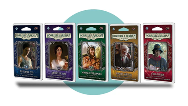 article horreur à arkham decks investigateurs