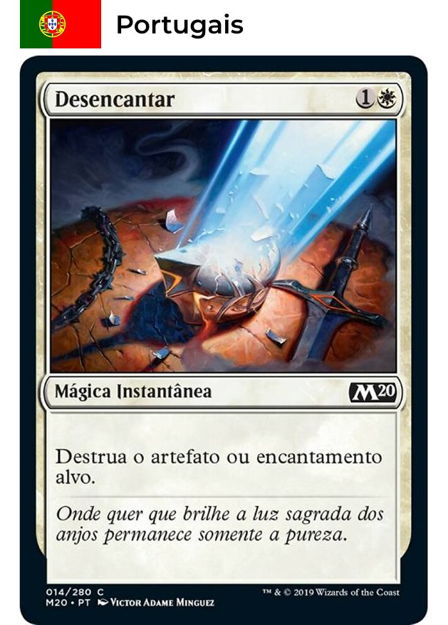 carte magic en portugais