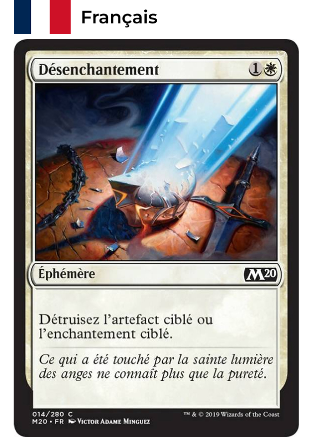 carte magic en français