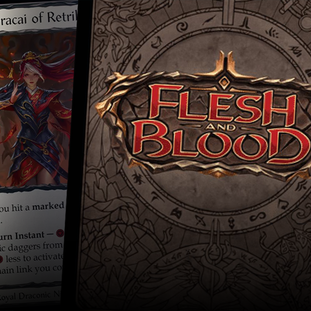 article calendrier des sorties Flesh and Blood 1-1