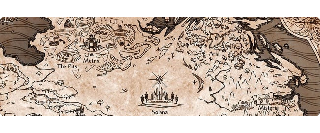carte du monde flesh and blood