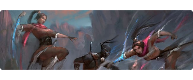 illustration phase d'attaque flesh and blood