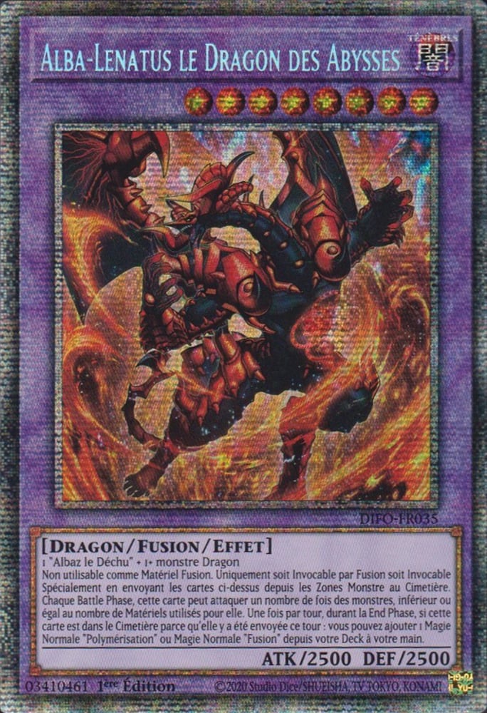 carte alba-lenatus le dragon des abysses starlight rare