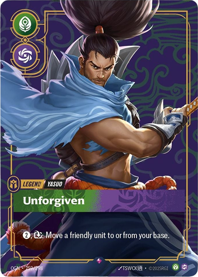 carte Yasuo Riftbound