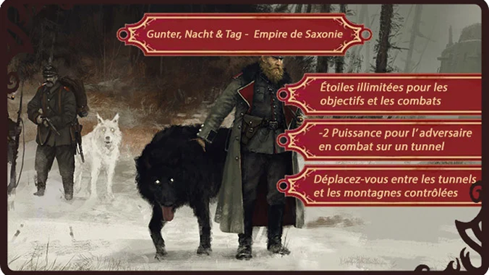 article scythe - carte "Gunter, Nacht & Tag - Empire de Saxonie"