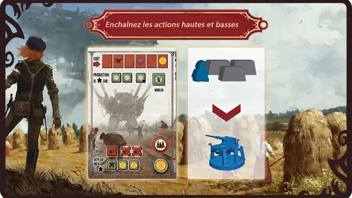 article scythe - carte"Enchaînez les actions hautes et basses"