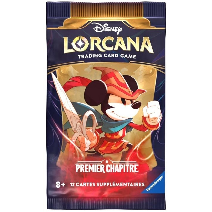 booster lorcana premier chapitre