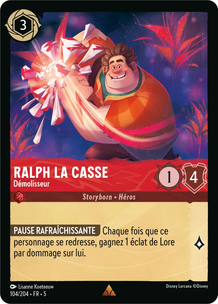 carte ralph la casse lorcana