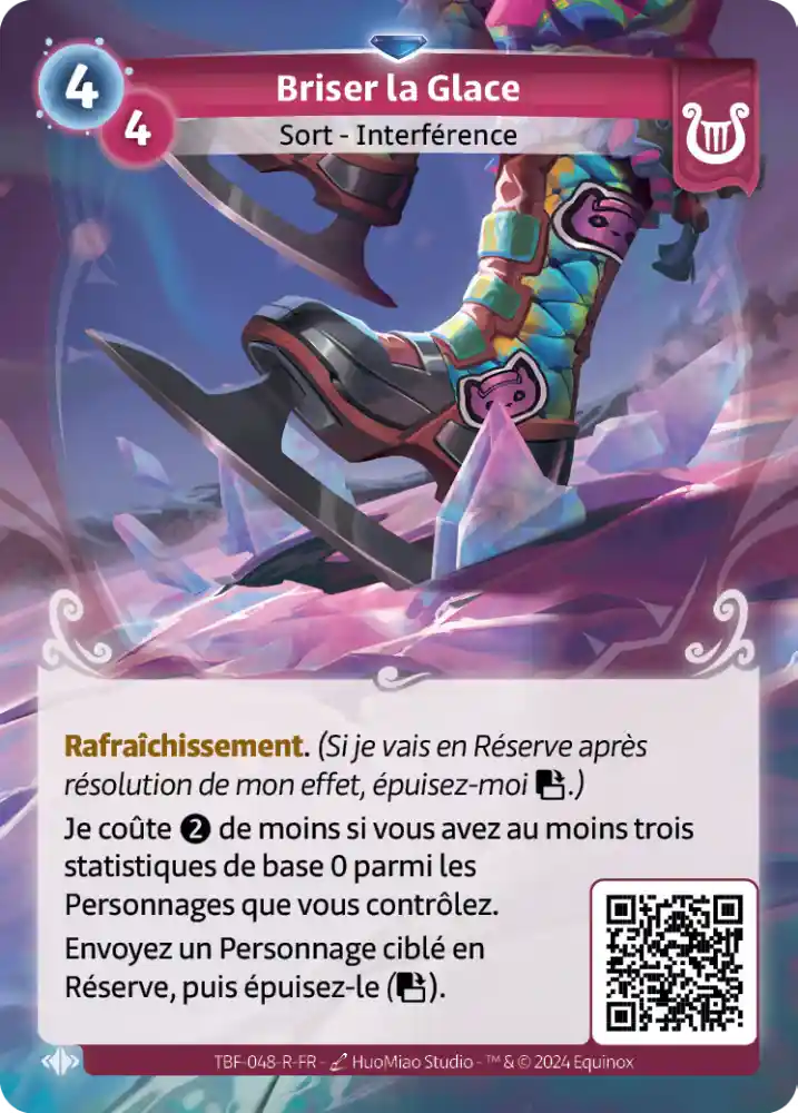 carte altered briser la glace epreuve du froid