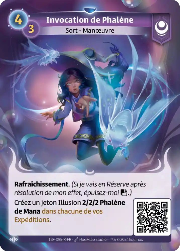 carte altered invocation de phalene epreuve du froid