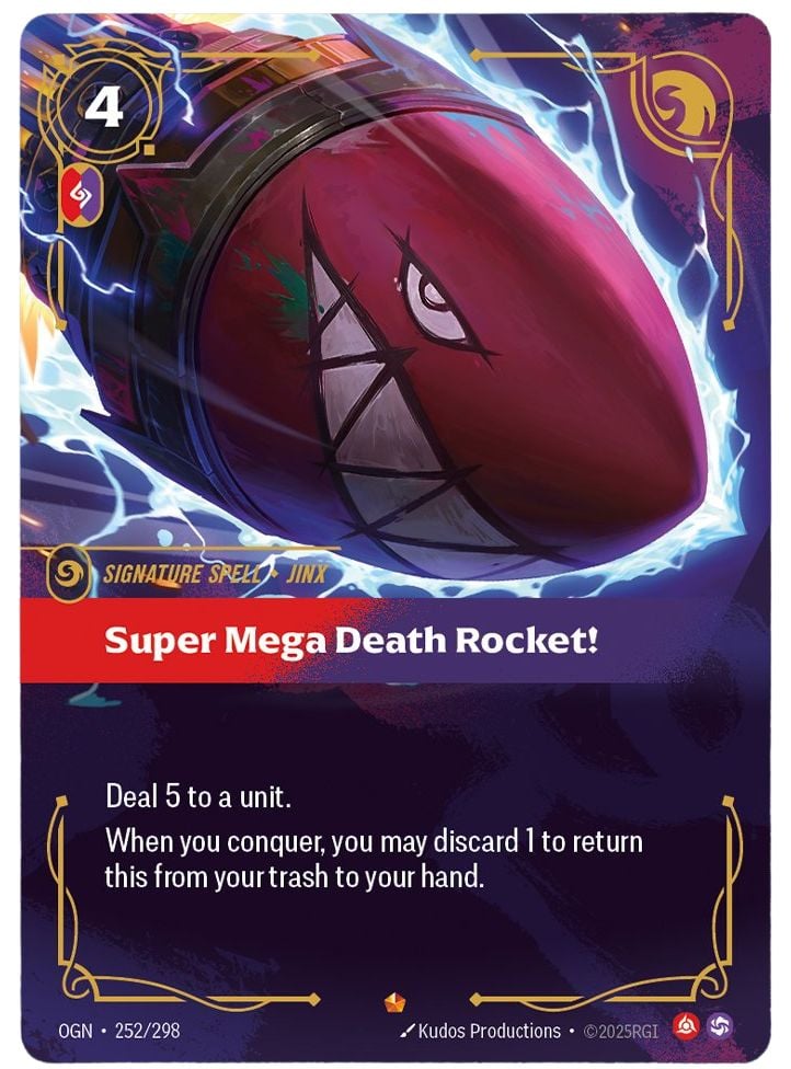 carte super mega death rocket riftbound