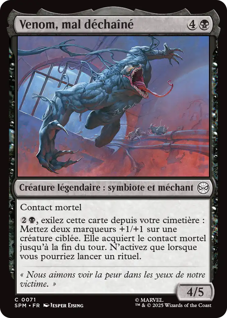 Venom, mal déchaîné